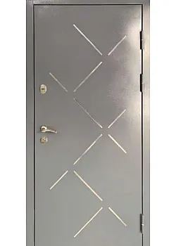 Двері Люкс Молоток 3 RAL 7024/Антрацит Portalino