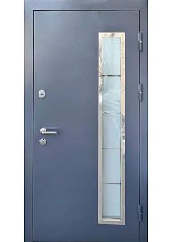 Двері Люкс Молоток 4 RAL 7024/Антрацит Portalino
