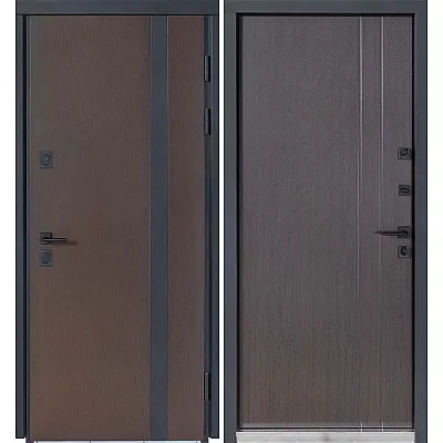 Вхідні Двері ТЕРМО HOUSE 710/265 Vinorit Булат-2