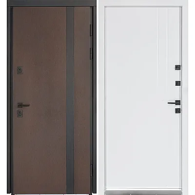 Вхідні Двері ТЕРМО HOUSE 710/265 Vinorit Булат-3