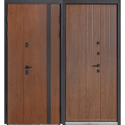 Вхідні Двері ТЕРМО HOUSE 710/265 Vinorit 1200 Булат-6