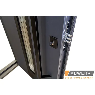 Вхідні Двері NEW COTTAGE З МЕТАЛОМ LAMPRE (KT(N)) (LP-5 Queen) Abwehr-8