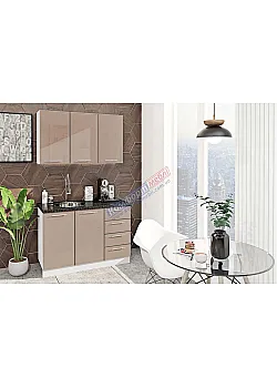 Модульная кухня Комфорт Хай-тек 1,2 м Медовый