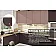 Модульна кухня Хай-тек софт-тач супермат 4х2.2м кутова Смокі-4-thumb