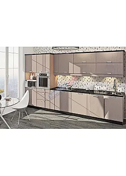 Модульная кухня Комфорт Хай-тек софт-тач супермат 3,6м 1