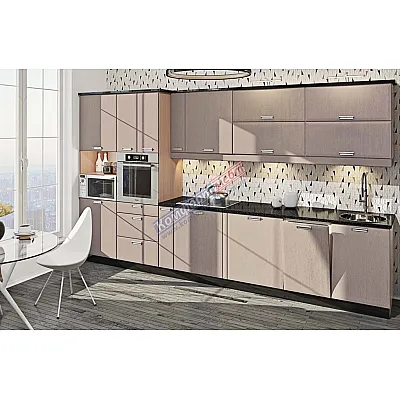 Модульна кухня Хай-тек софт-тач супермат 3,6м 1-0