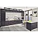 Модульна кухня Діамант 4м з кухонним островом Білий, Графіт-4-thumb