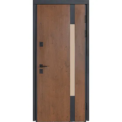 Вхідні Двері ТЕРМО HOUSE ЕЛЕКТРО 705/431 Vinorit Булат-1