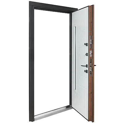 Вхідні Двері ТЕРМО HOUSE ЕЛЕКТРО 705/431 Vinorit Булат-3