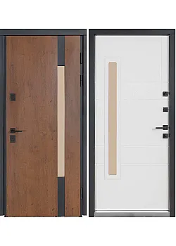 Двері ТЕРМО HOUSE ЕЛЕКТРО 705/431 Vinorit Булат