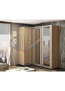 Шафа-купе "Модель 7" кутова дуб натуральний