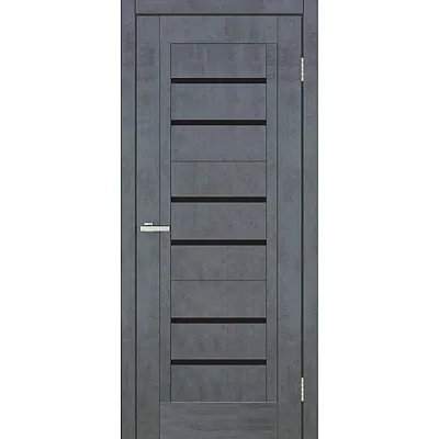 Міжкімнатні Двері Річмонд BLK "Оміс" ПВХ плівка-1