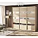 Шафа-купе 2,3 метра Комфорт "Модель 4" 3х дверна дуб натуральний-2-thumb
