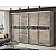 Шафа-купе 2,8 метра Комфорт "Модель 2" чотиридверна бетон-2-thumb