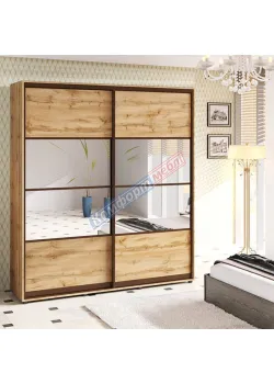 Шкаф купе 180 см Комфорт "Модель 8" 2 дверный дуб аппалачи