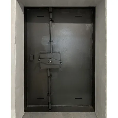 Вхідні Двері для бомбосховища Герметичні 200 кПа RockWood-1