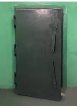 Двері для бомбосховища Герметичні посилені 100 кПа 1 RockWood