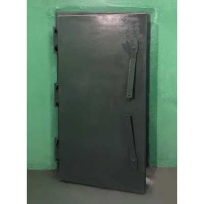 Вхідні Двері для бомбосховища Герметичні посилені 100 кПа 1 RockWood-0