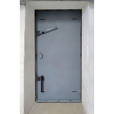 Вхідні Двері для бомбосховища Герметичні посилені 100 кПа 5 RockWood-0