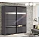 Шкаф-купе 2 м Комфорт "Модель 5" 2 х дверный графит-2-thumb