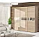 Шафа купе 2.2 м Комфорт "Модель 2" тридверна дуб натуральний-2-thumb