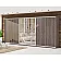 Шкаф купе 4.4 м Комфорт "ДСП" 6 х дверный в цвете дуб трюфель-2-thumb
