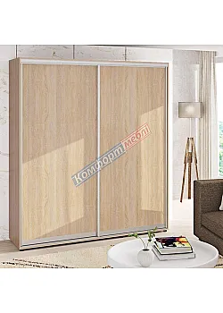 Шафа купе 1.8 м Комфорт "ДСП" дводверна дуб сонома