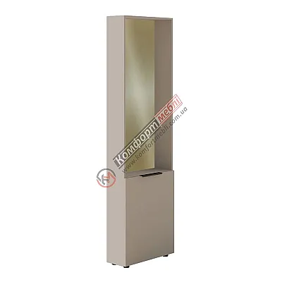 Боковая секция Комфорт полуоткрытая 20 см. Кашемир-0