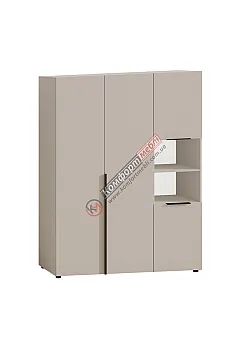 Модульна шафа Комфорт 120 см напіввідкрита Кашемір