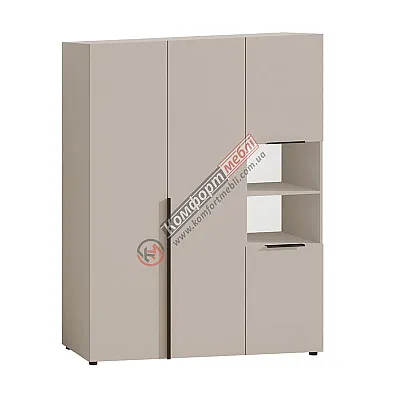 Модульный шкаф Комфорт 120 см полуоткрытый Кашемир-0