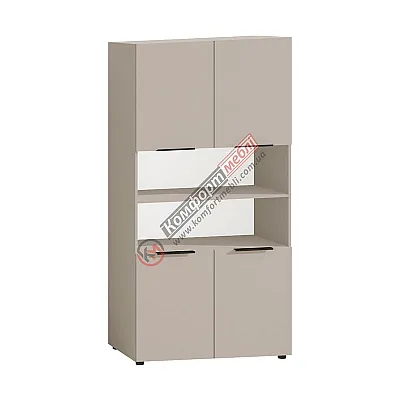 Маленький шкаф Комфорт 80 см полуоткрытый Кашемир-0