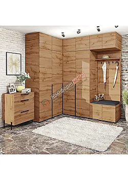 Передпокій Комфорт ВТ-4095 (2,3 х 2,4 м) Дуб золотий