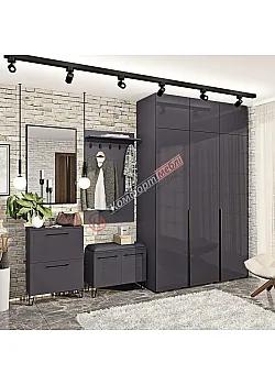 Передпокій Комфорт ВТ-4092 (2,8 м) Графіт