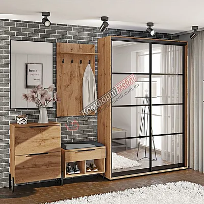 Прихожая Комфорт ВТ-4090 (2,8 м) Дуб золотой-0