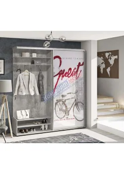 Прихожа-купе Комфорт 1,0м "ДСП" Кольоровий друк