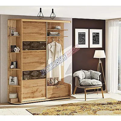 Прихожая-купе Комфорт 1,4м "ДСП" Модель 3-0