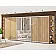 Шафа-купе 5000 мм Комфорт "ДСП" 6 дверна колір дуб сонома-2-thumb