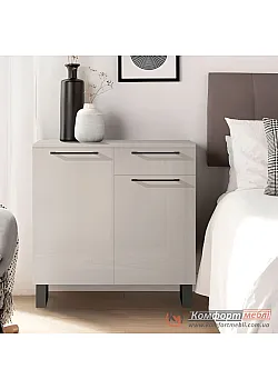 Тумба для одежды Комфорт Flex 80 см с ДСП фасадами Кашемир в прихожую