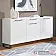 Комод з 3 дверима Комфорт Флекс 1 5 м з ДСП фасадами Білий в коридор-4-thumb