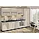 Готова кухня Комфорт Престиж 300см Дуб крафт білий (білений)-4-thumb