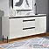 Тумба-пенал Комфорт Flex 150 см ДСП фасад Дуб білений в прихожу-4-thumb