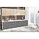 Готова кухня Комфорт Еко 3000 мм пряма Графіт, Дуб натуральний-4-thumb