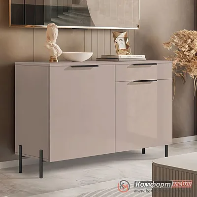 Комод зі складу Комфорт Flex 1200 мм ДСП фасад Тоффі для білизни-0