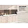 Готова кухня Комфорт Еко 3 метра пряма Дуб відбілений-4-thumb