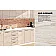 Готова кухня Комфорт Еко 310 см пряма Дуб білений-4-thumb