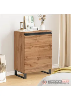 Комод с 1 дверью Комфорт Flex 0.5 м ДСП фасад Дуб золотой для обуви