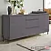 Комод-тумба Комфорт Flex 1,5 м з МДФ фасадами Графіт в зал-4-thumb
