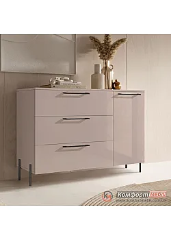 Комод-тумба Комфорт Flex 1200 мм ДСП фасад Тоффи в прихожую