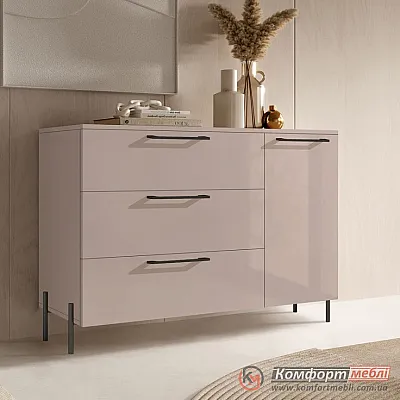 Комод-тумба Комфорт Flex 1200 мм ДСП фасад Тоффі в прихожу-0