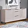Комод з ящиками Комфорт Флекс 1500 мм з МДФ фасадами Оксамит бежевий в дитячу-4-thumb